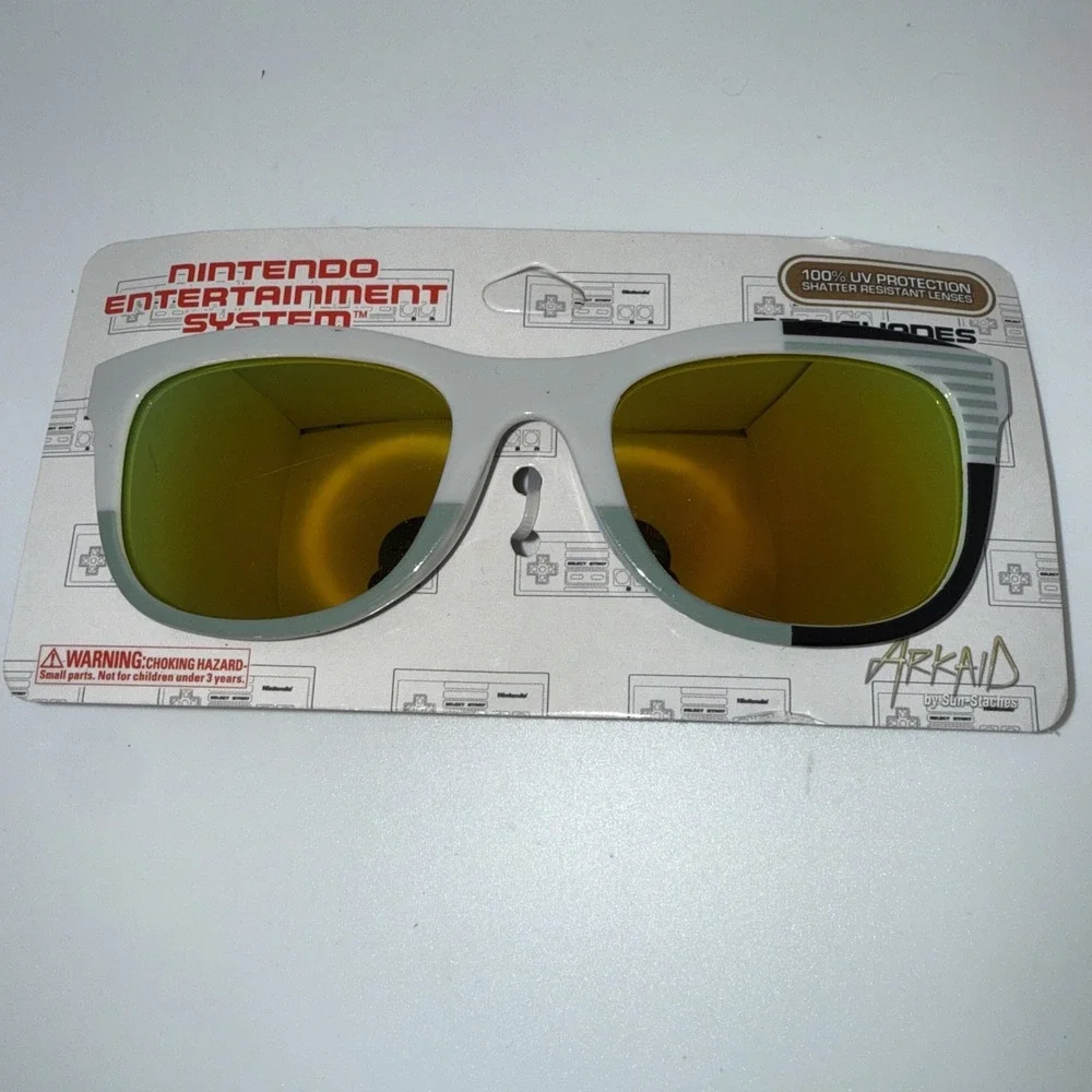 2 NWT Pairs -Nintendo SuperMario Brothers & Pink Barbie Kid Sunglasses-Authentic